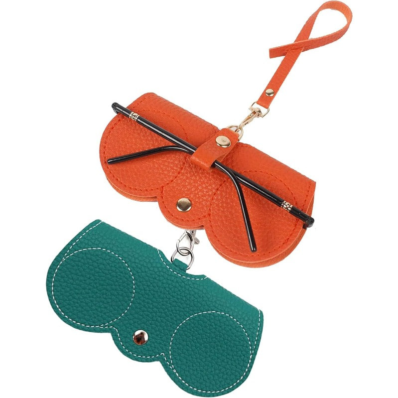 Luxe Faux-Leather Sunglasses Case™️