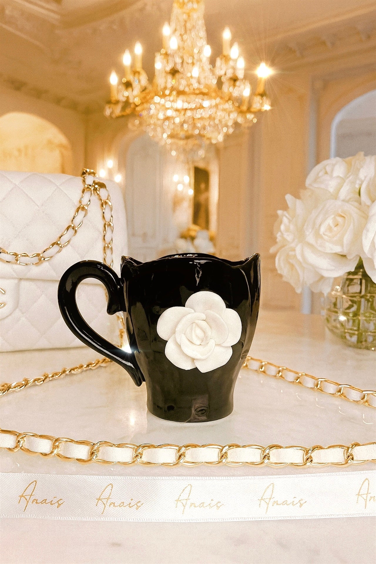 Camellia™️ Ceramic Tea/Coffee Cup - Set of 2