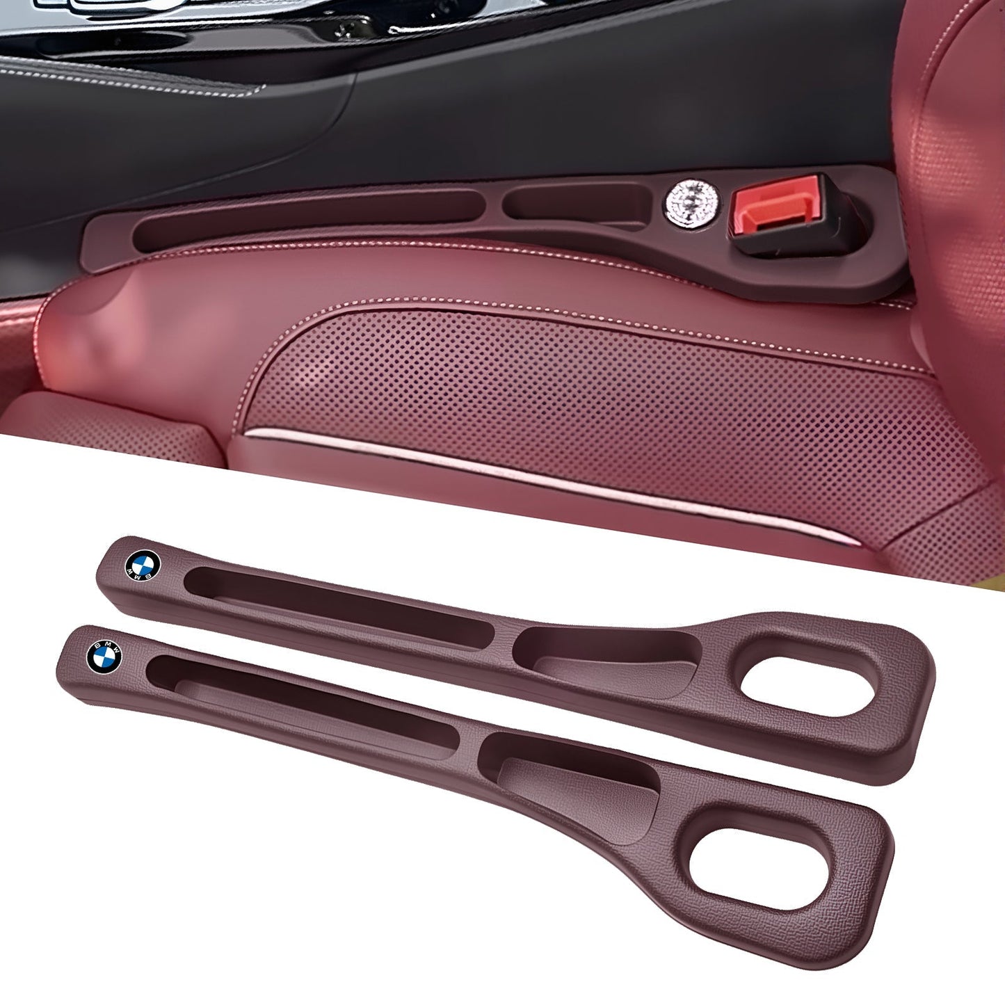Dual-Slot Car Seat Gap Organizer™️