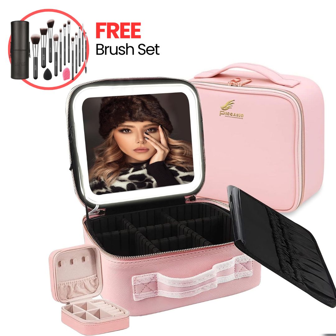 Travel Makeup Bag™️ - With LED Light