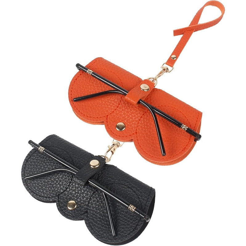 Luxe Faux-Leather Sunglasses Case™️