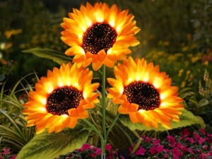 GlowPetal™ – Solar Sunflower Lights