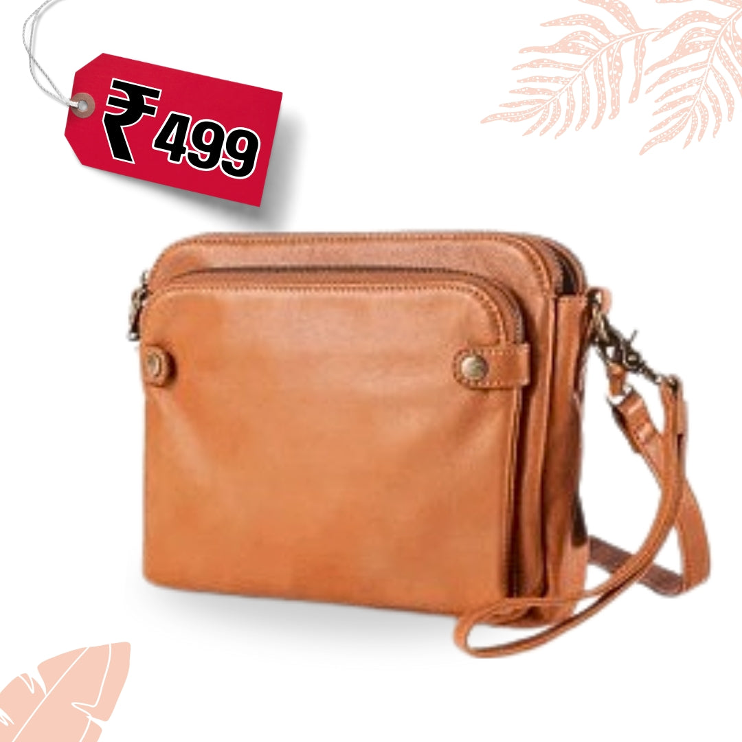Leather Crossbody Stylish Bag™️