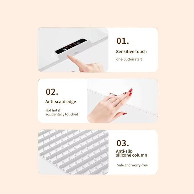 ThermaLuxe™ – Portable Silicone Heat Mat