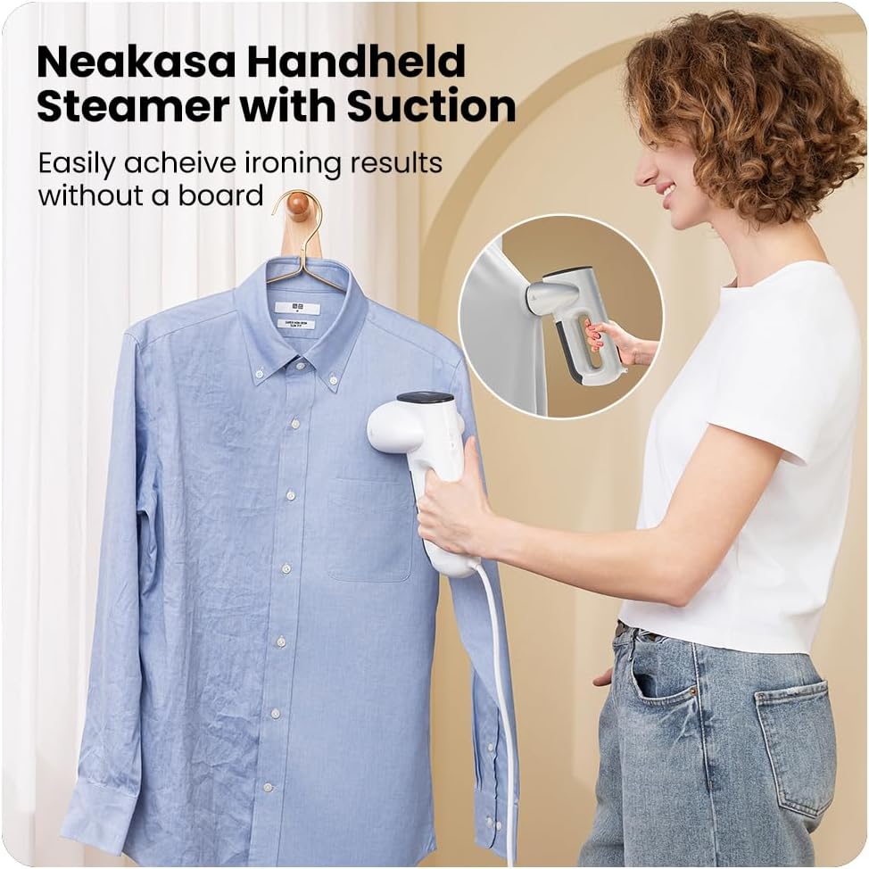 Portable Vaccum Steamer Iron 2 in 1™️