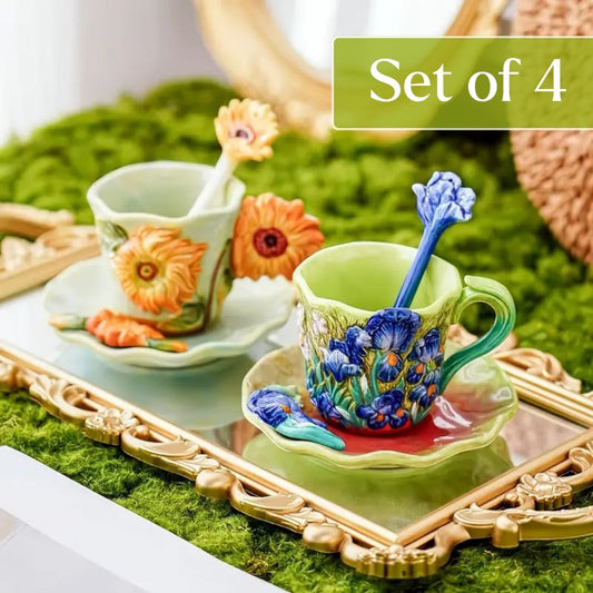 Hand-Painted Ceramic Cup Set™️