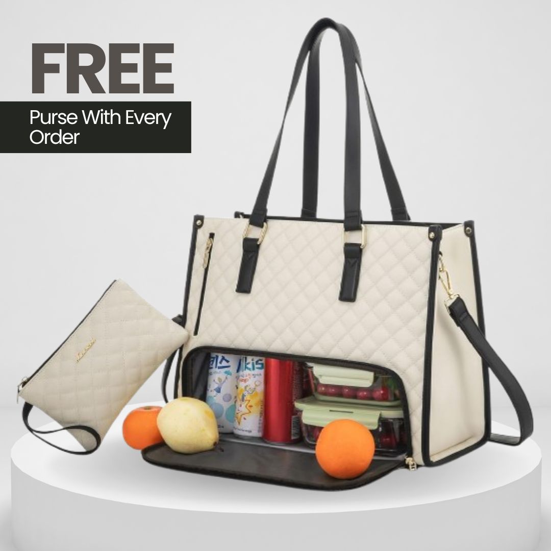 Leather Lunch Tote Bag™️