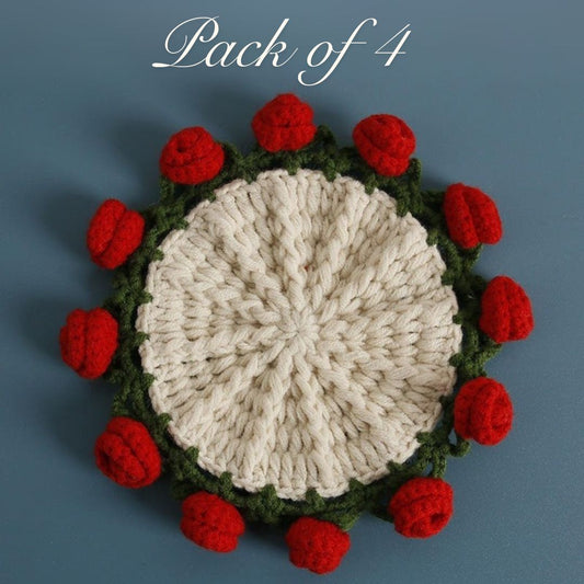Handmade Wool Crochet Cup Holder™️