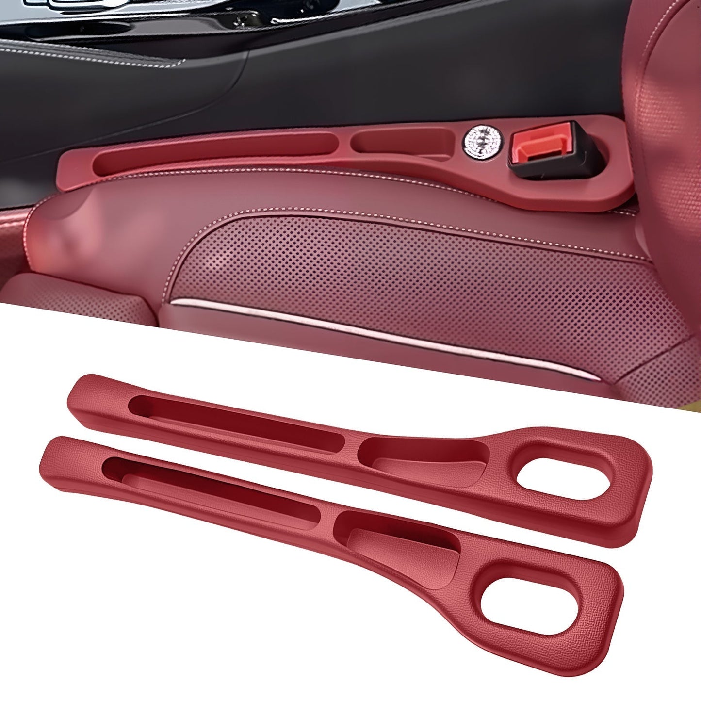 Dual-Slot Car Seat Gap Organizer™️