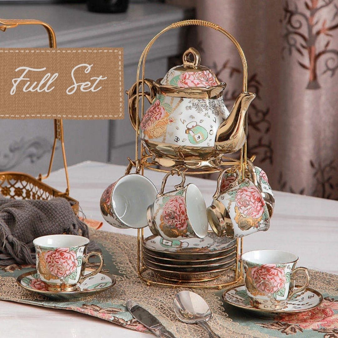 European Style Ceramic Coffee Cup Set™️