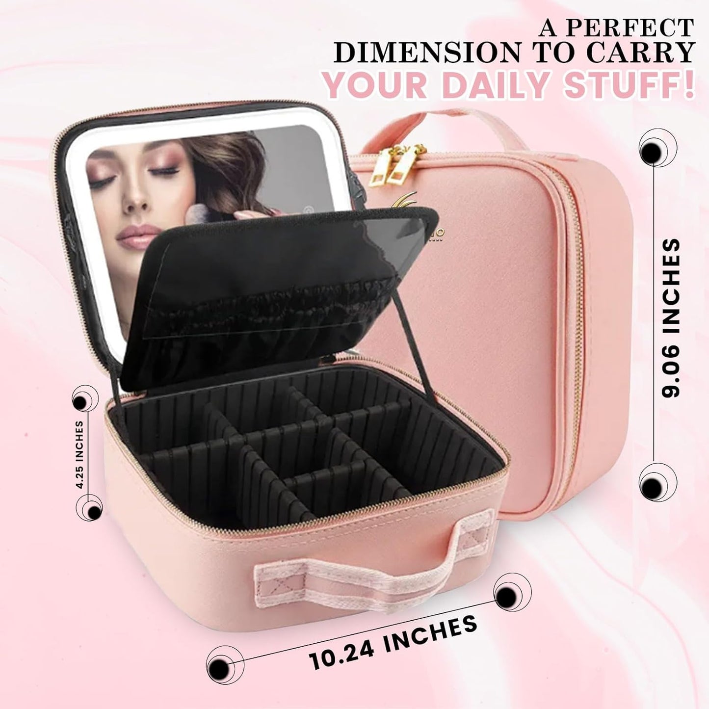 Travel Makeup Bag™️ - With LED Light