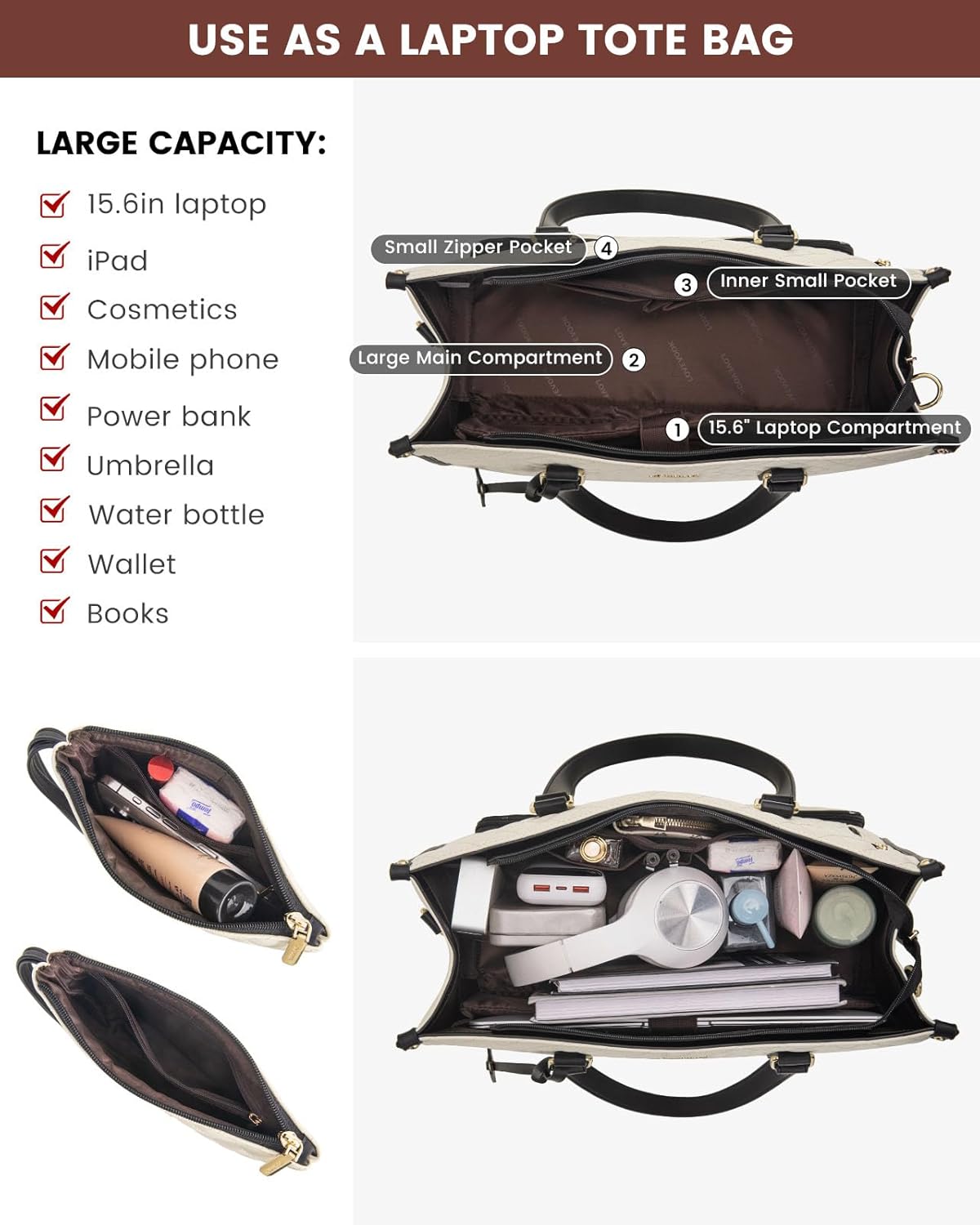 LuxuryIn™️ Lunch Tote Bag For Women