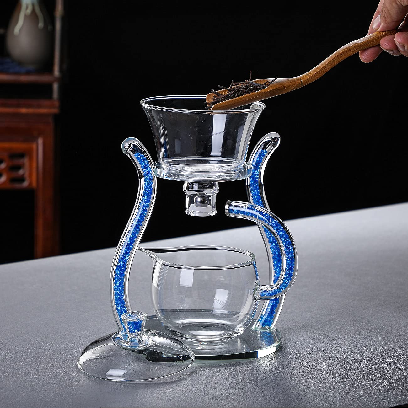 Glass Teapot Set™️ - With Automatic Drip