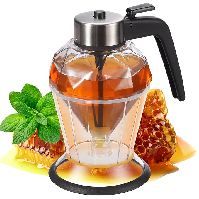 Diamond Glass Honey Dispenser™️