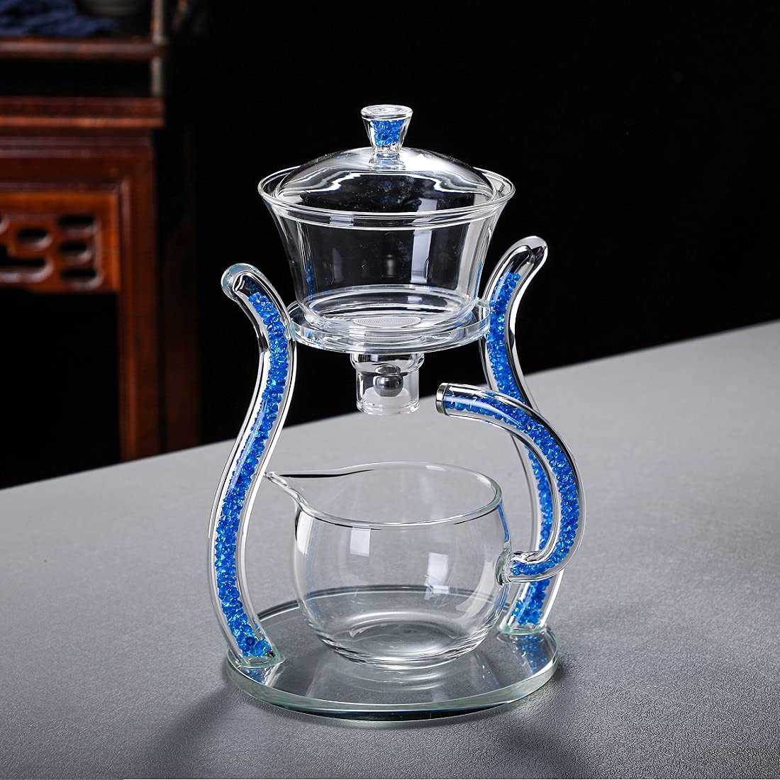 Glass Teapot Set™️ - With Automatic Drip
