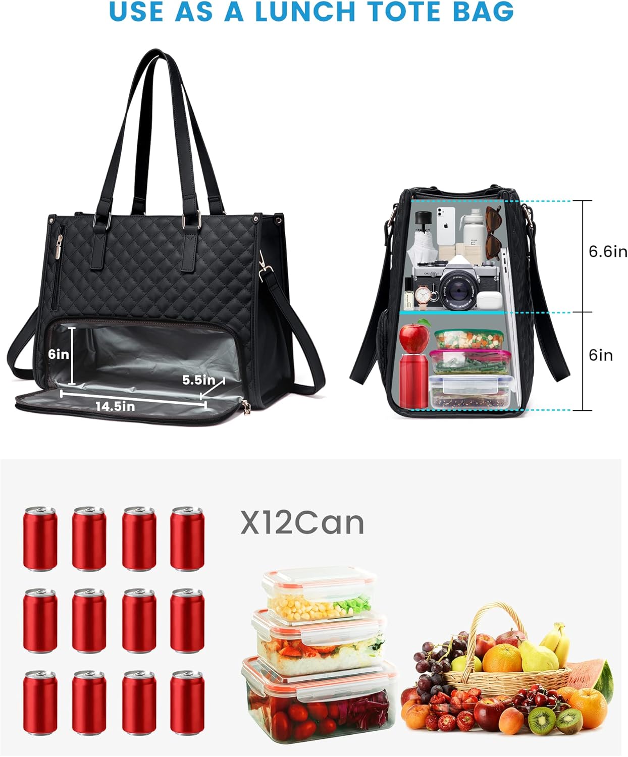 LuxuryIn™️ Lunch Tote Bag For Women