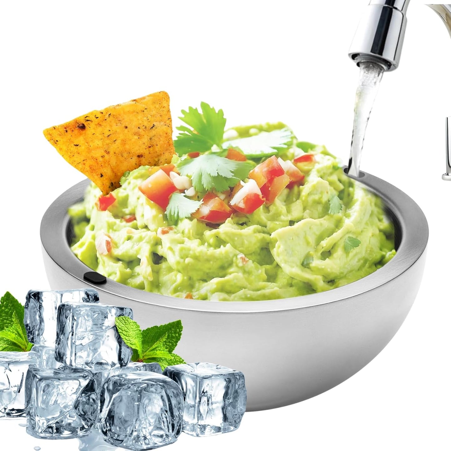 Insulated Hot/Cold Serving Bowl™️ - Pack of 2