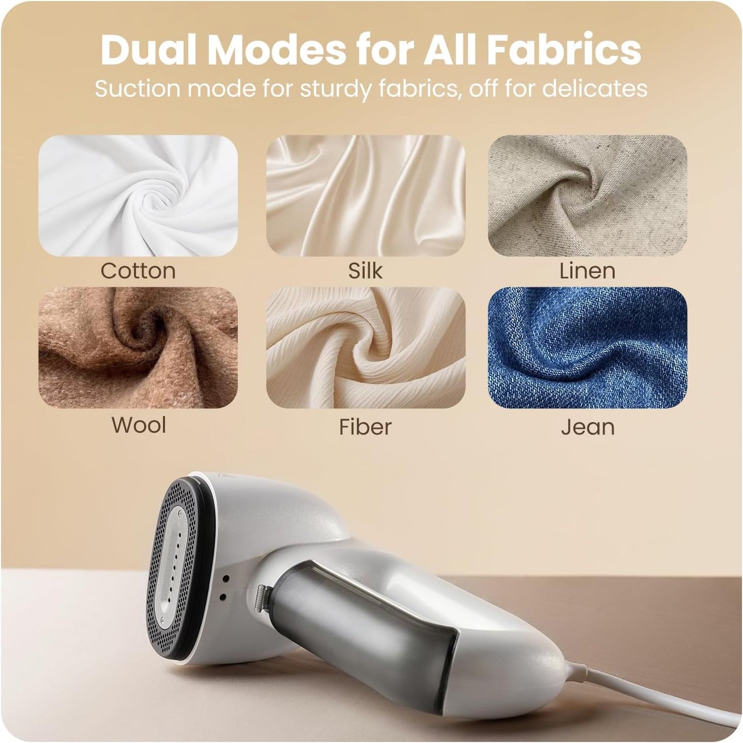 Portable Vaccum Steamer Iron 2 in 1™️