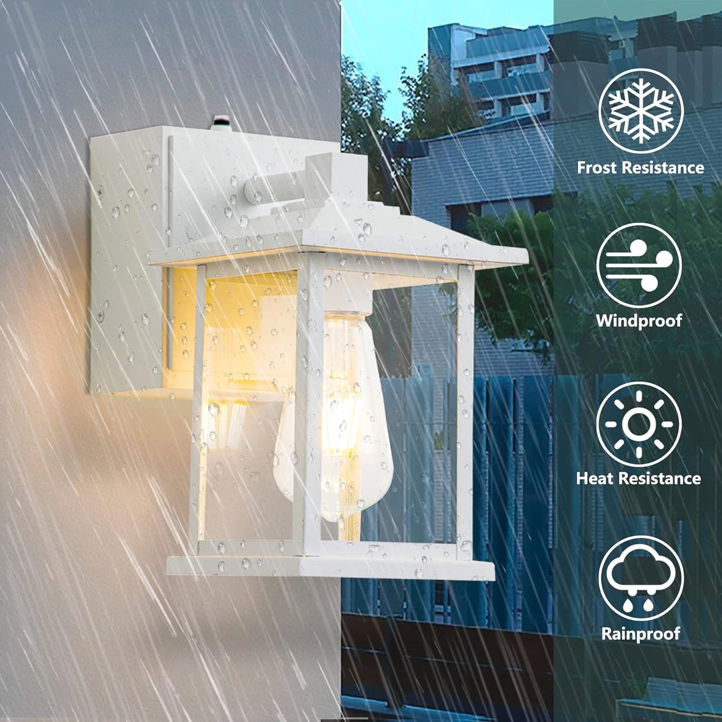 Decorative Outdoor Light With Outlet Plug™️