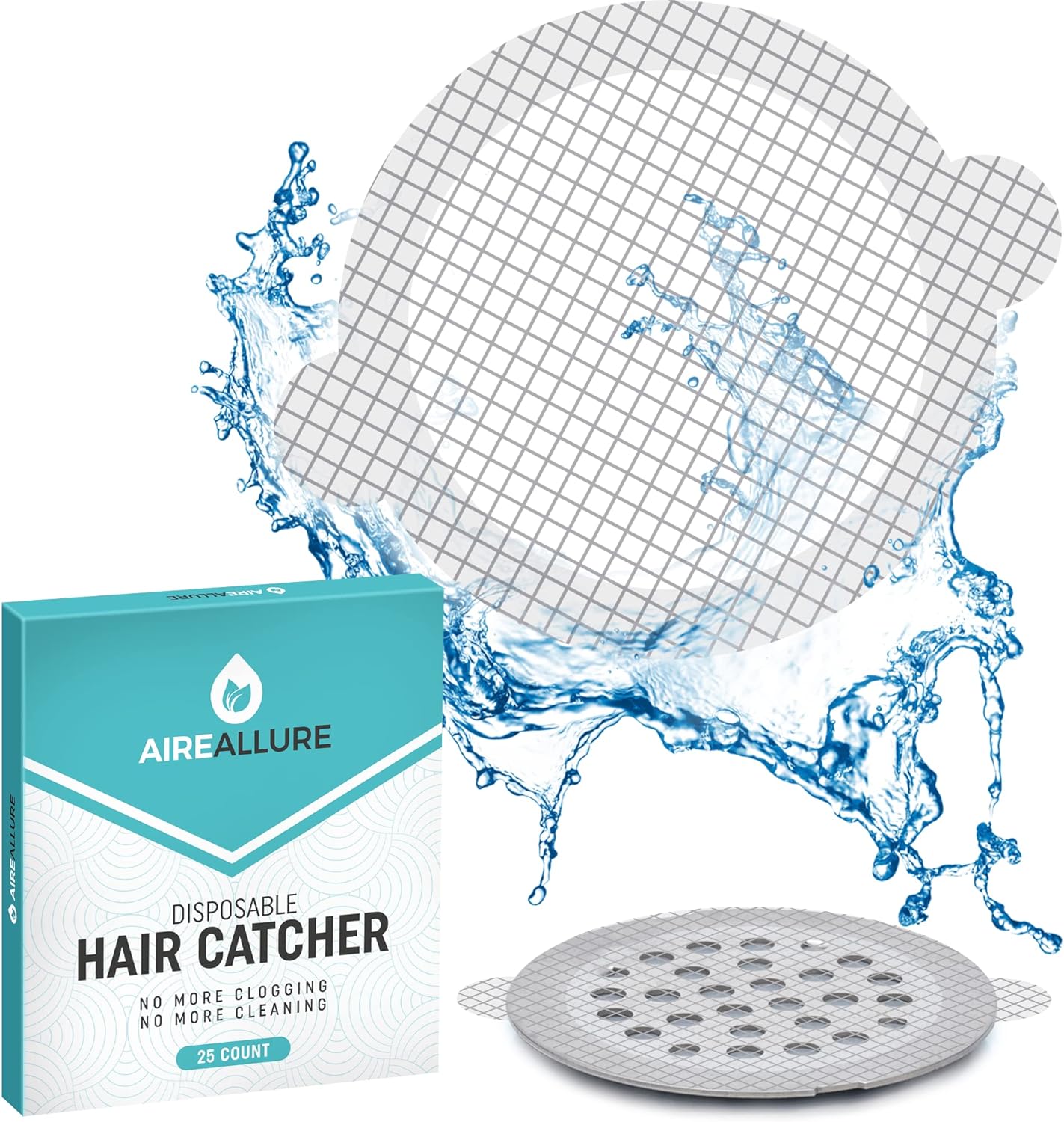 Disposable Drain Hair Catcher™️ - Pack of 100
