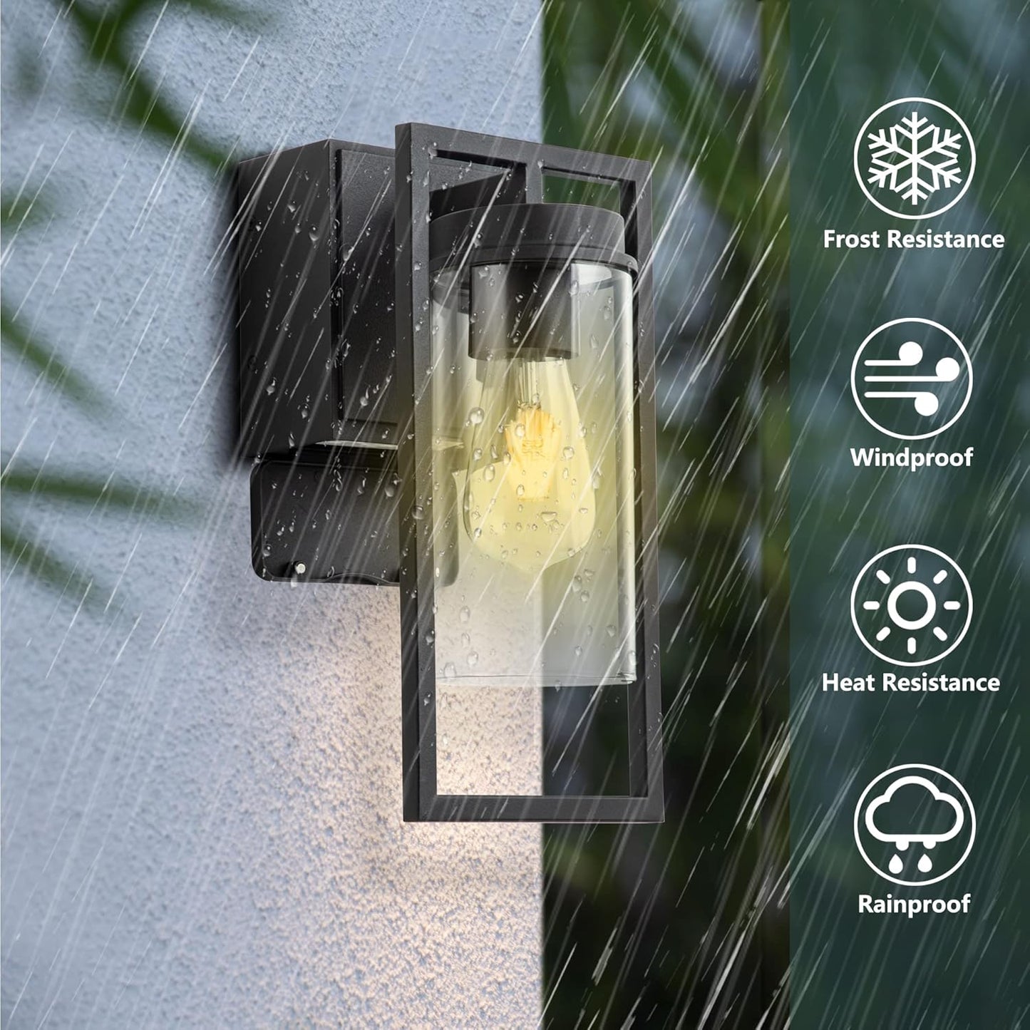 Decorative Outdoor Light With Outlet Plug™️