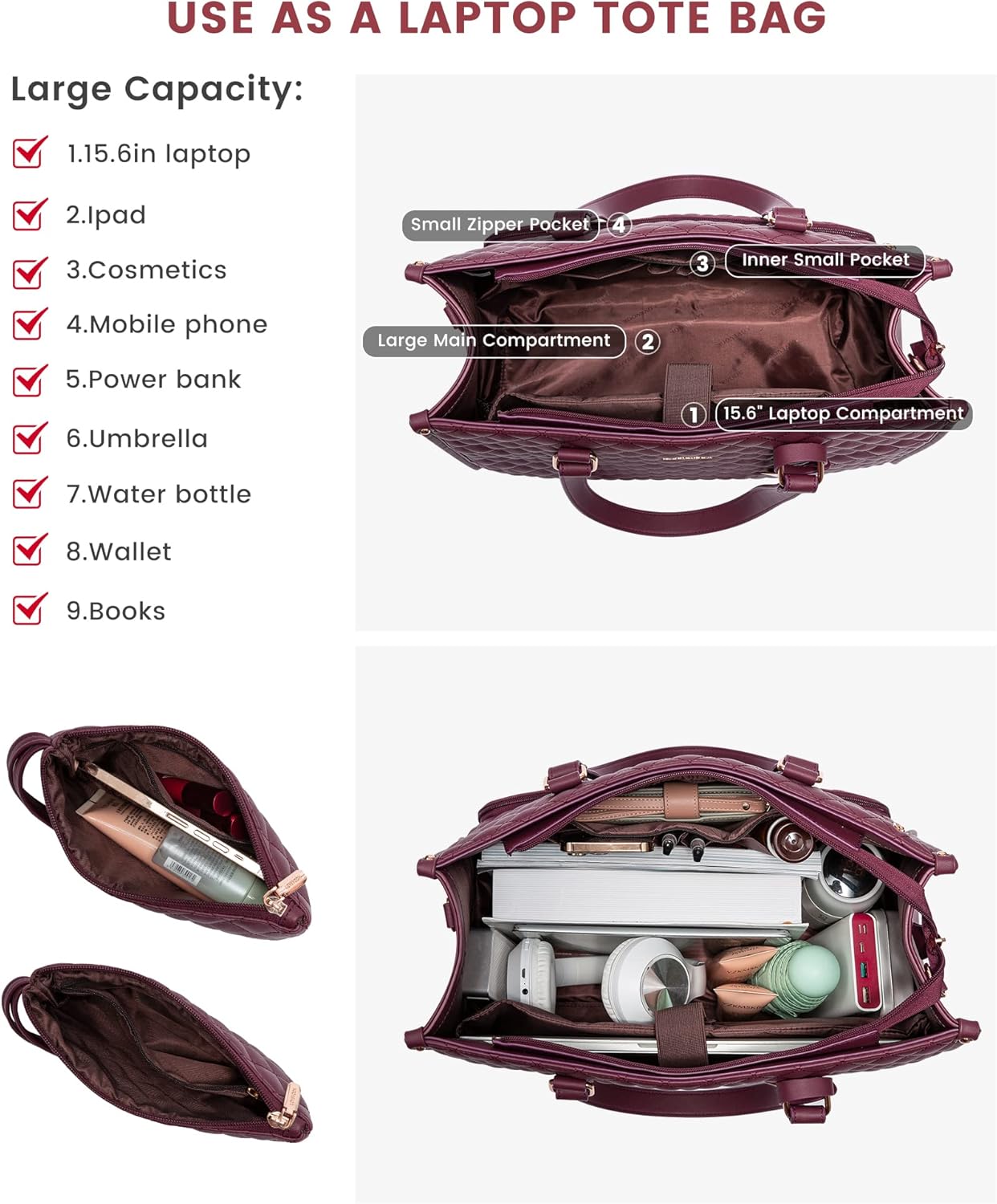 LuxuryIn™️ Lunch Tote Bag For Women