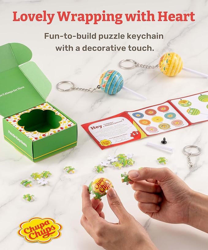 Chupa X 3D Puzzle Keychain™️