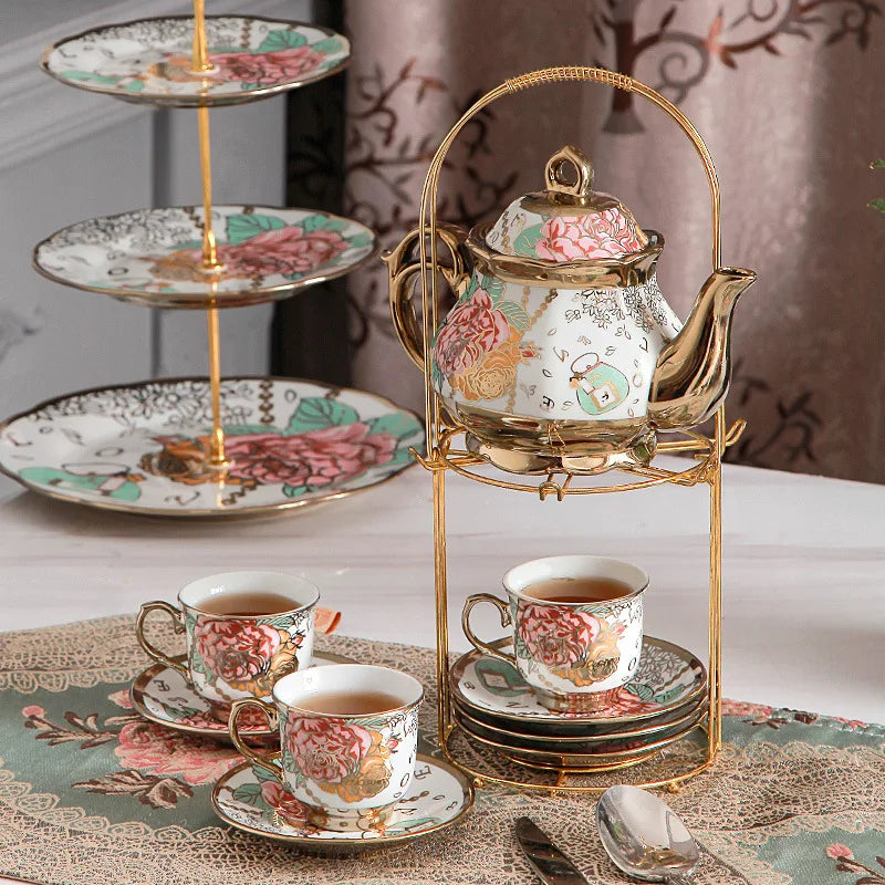 European Style Ceramic Coffee Cup Set™️