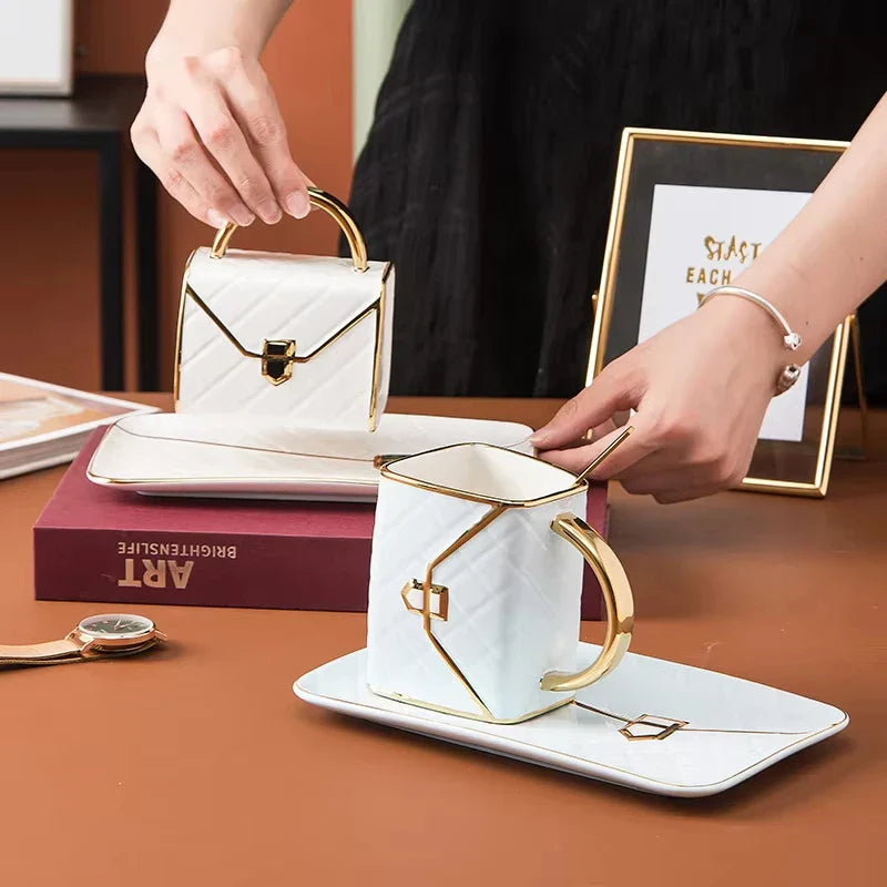 Cute Handbag Shaped Cup Set™️