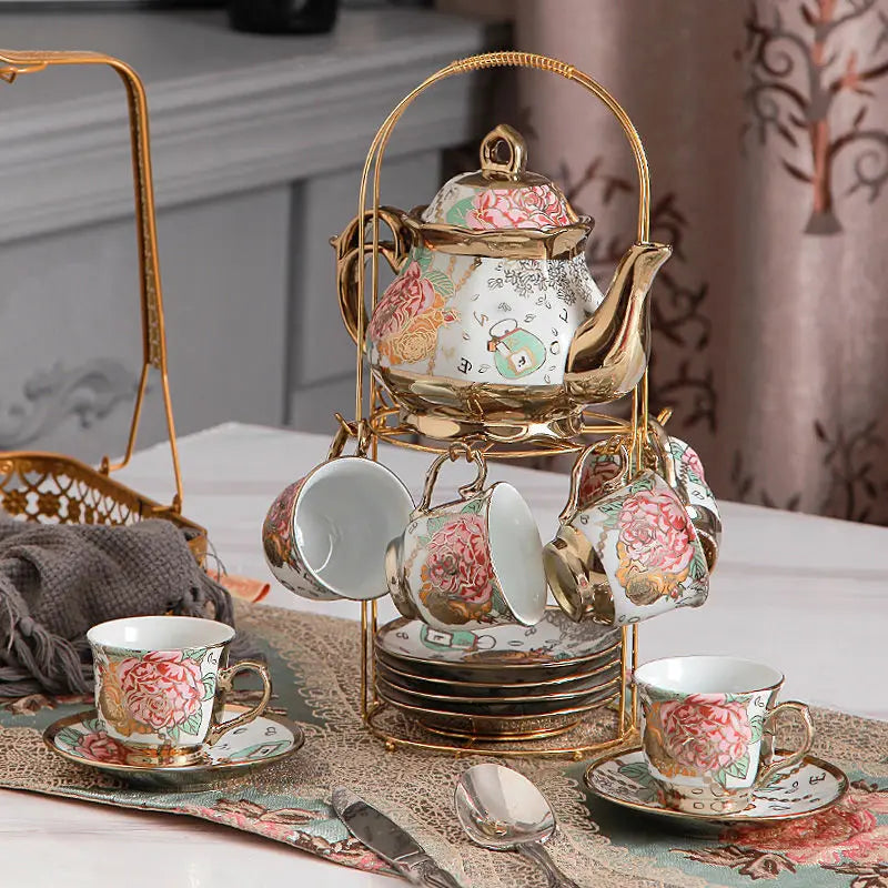 European Style Ceramic Coffee Cup Set™️