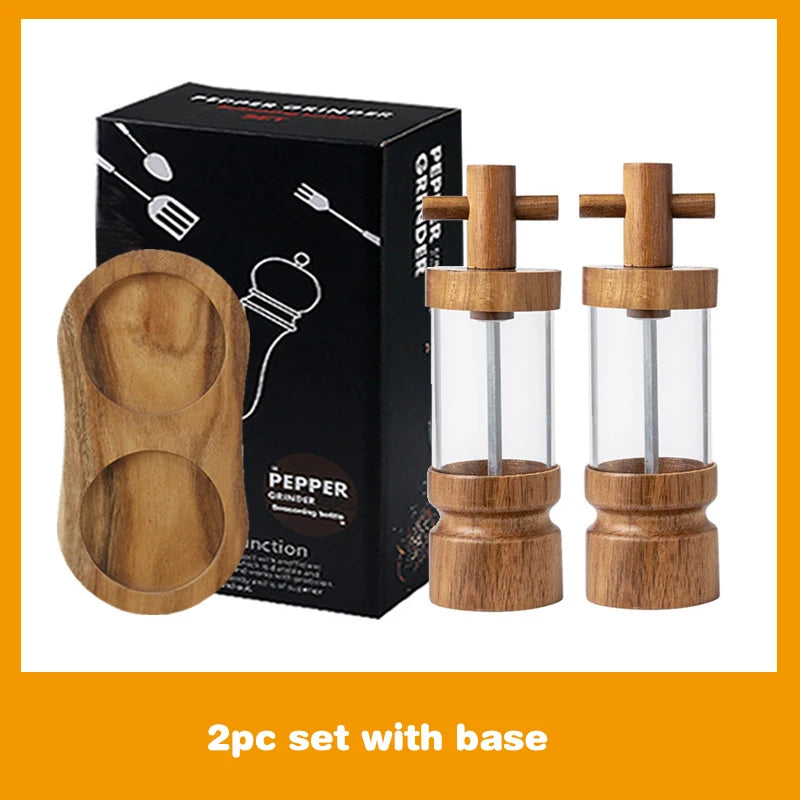Premium Wooden Pepper Grinder™️