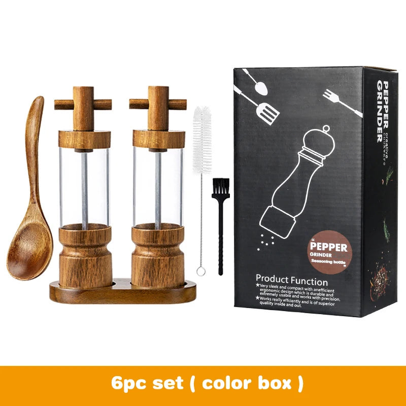 Premium Wooden Pepper Grinder™️