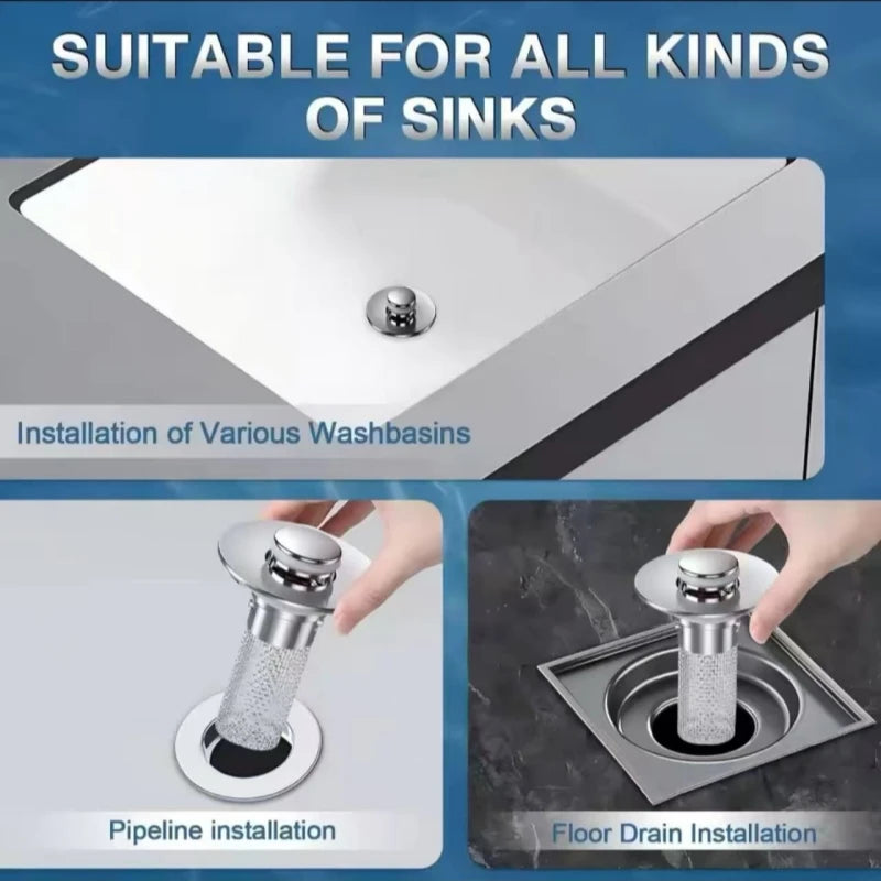 Pop-Up Sink Drain Stainer™️