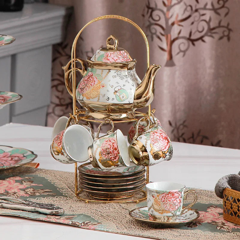 European Style Ceramic Coffee Cup Set™️