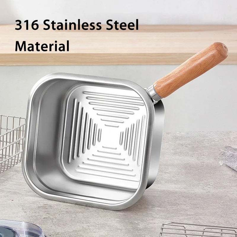 Stainless Steel Deep Fryer Set™️