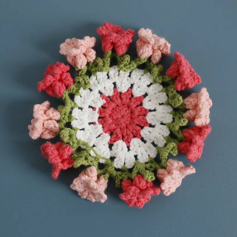 Handmade Wool Crochet Cup Holder™️