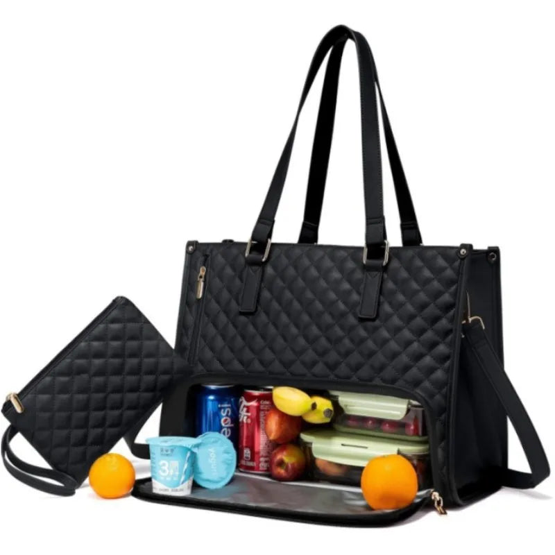 Leather Lunch Tote Bag™️