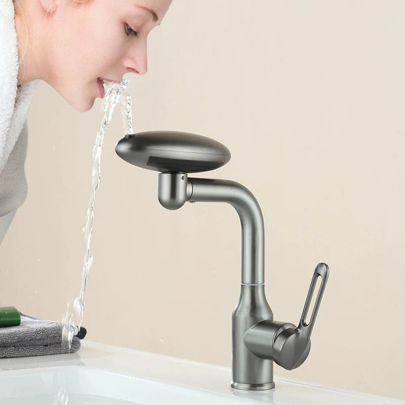 Brushed Nickel 4 in 1 Tap Extender™️