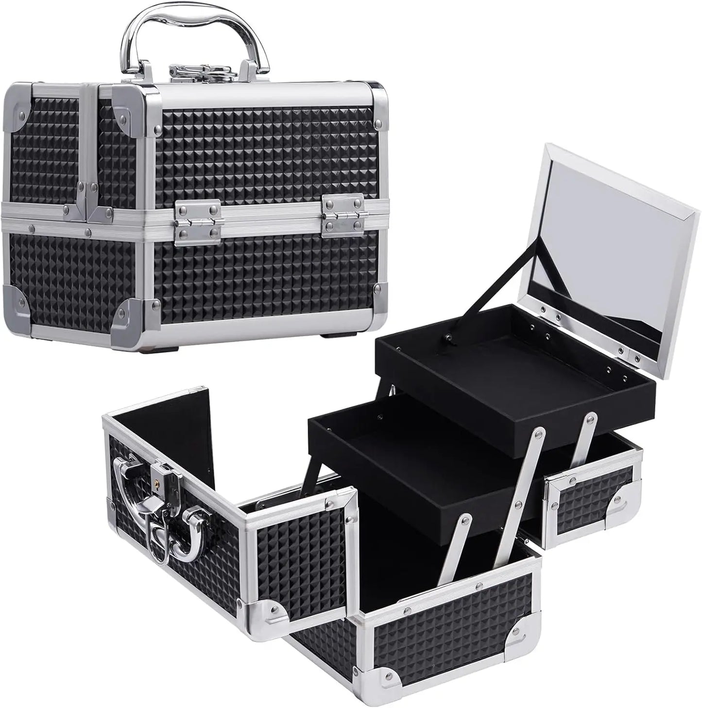 Aluminum Portable Makeup Case™️
