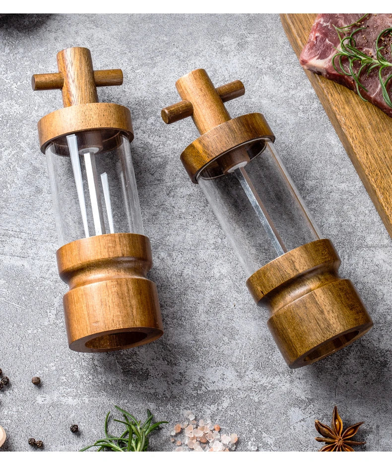 Premium Wooden Pepper Grinder™️