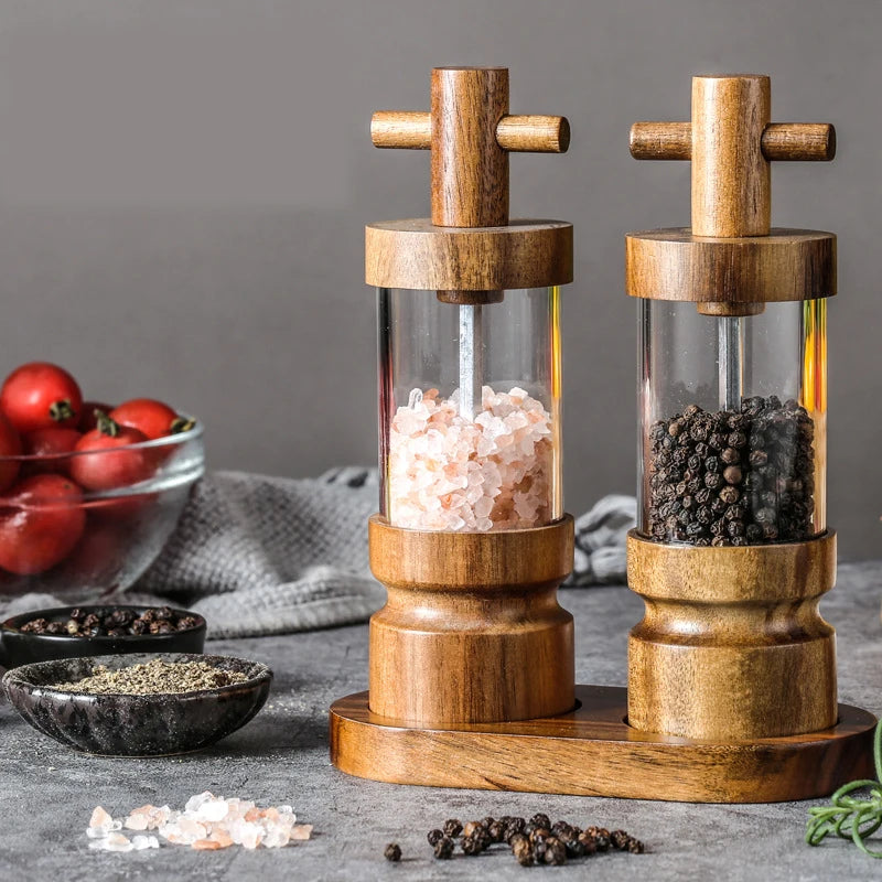 Premium Wooden Pepper Grinder™️