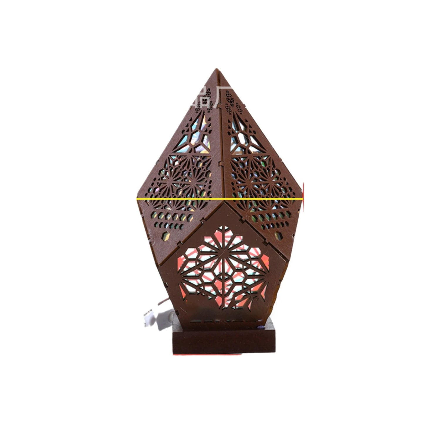 Magical Wooden Bohemian Star Lamp™️