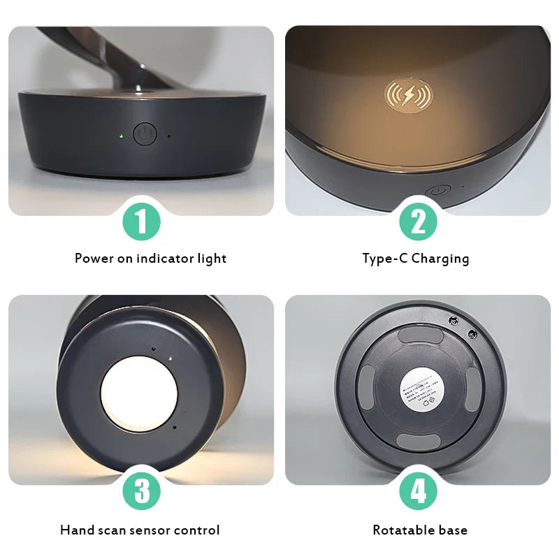 Spiral LED Dimmable Lamp™️