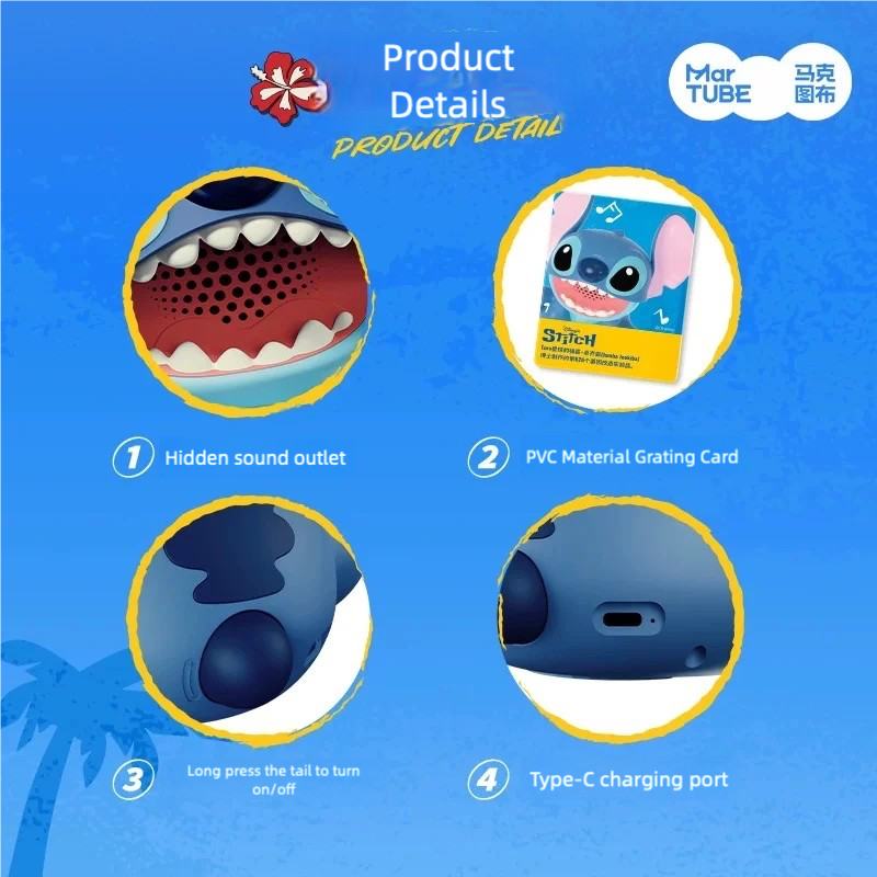 Official Stitch Bluetooth Speaker™