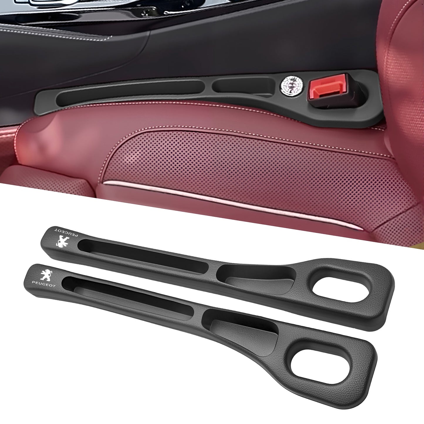 Dual-Slot Car Seat Gap Organizer™️