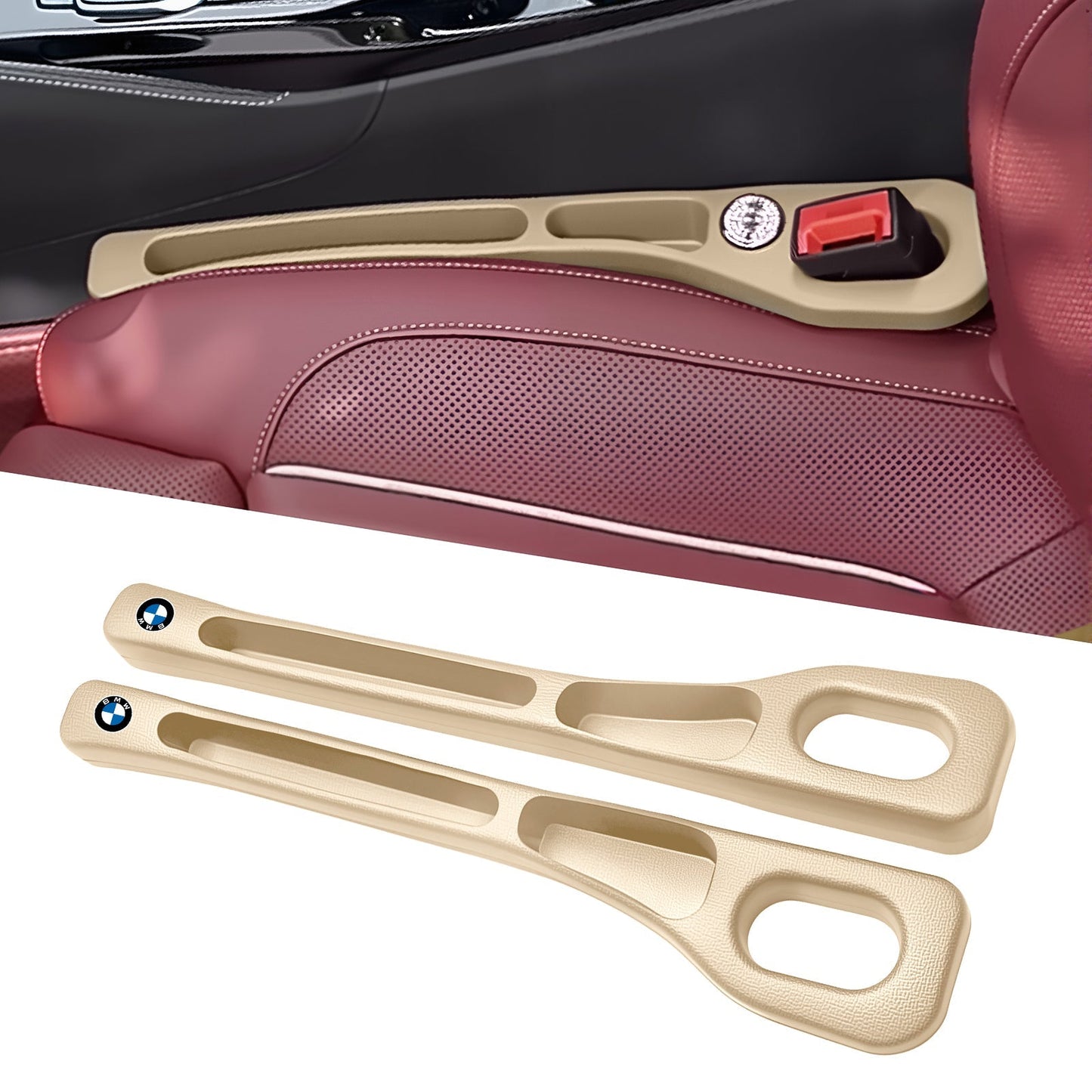 Dual-Slot Car Seat Gap Organizer™️
