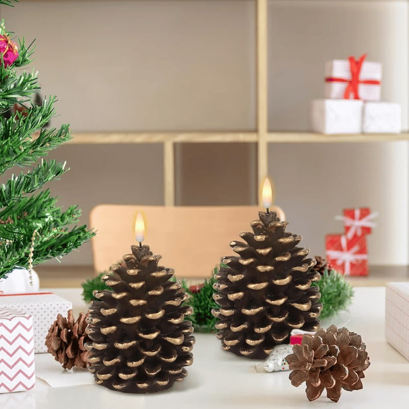 LumiPine™ - Flameless Pinecone Candles