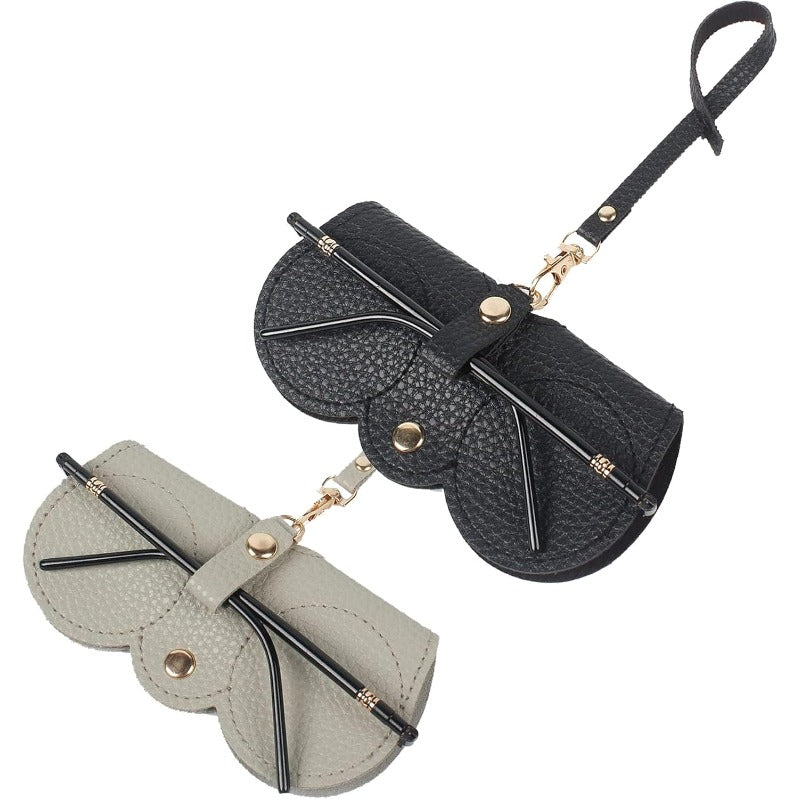 Luxe Faux-Leather Sunglasses Case™️