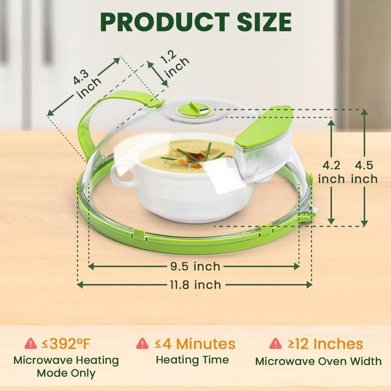 Microwave Shield™ – No Mess Cover