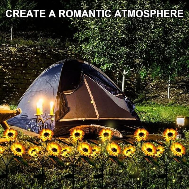 GlowPetal™ – Solar Sunflower Lights